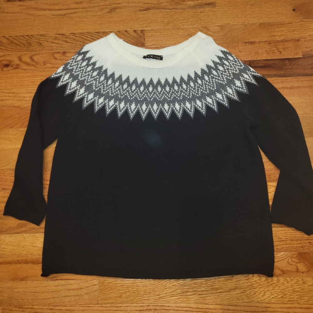 Womens Fairisle Sweater M